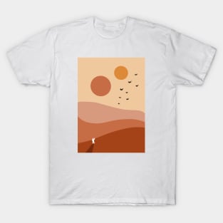 Alien landscape T-Shirt
